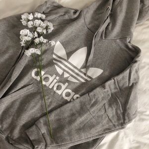 Grey Adidas Hoodie